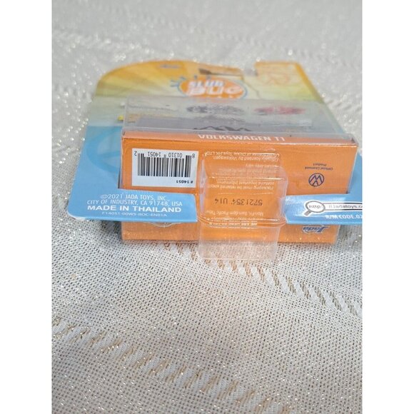 Jada Punch Buggy Slug Bug Volkswagen T1 "Mt. Bear" Diecast Model Van Ski - Picture 5 of 6